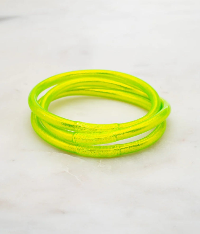 Jonc classique Jaune fluo