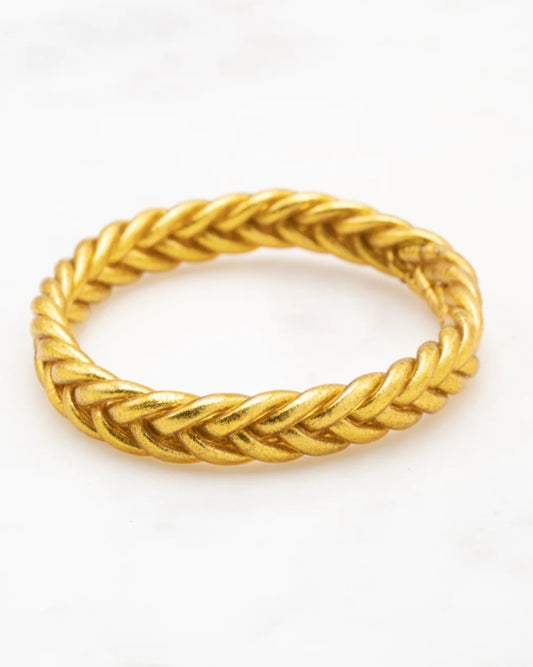 Golden braided rush