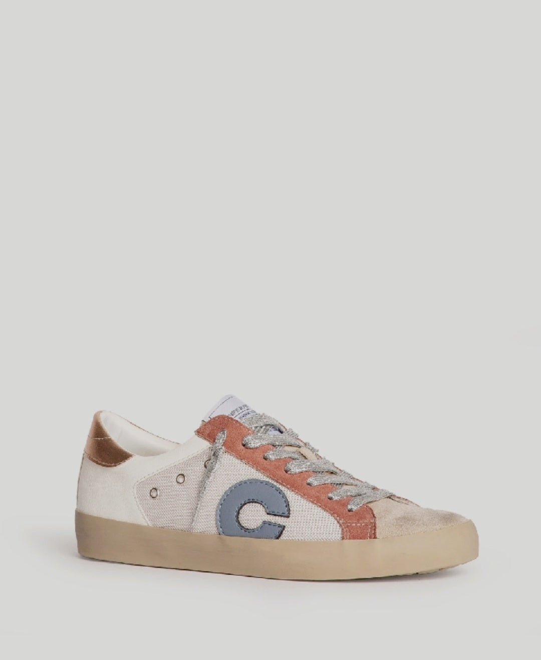 Basket Corina Rose & bleu