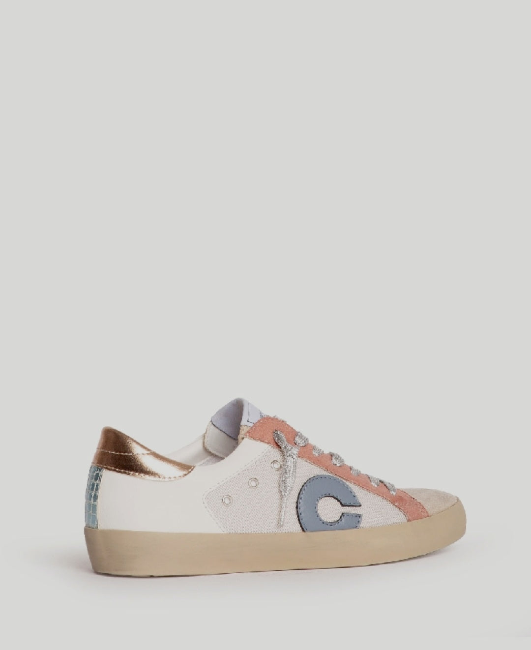 Basket Corina Rose & bleu