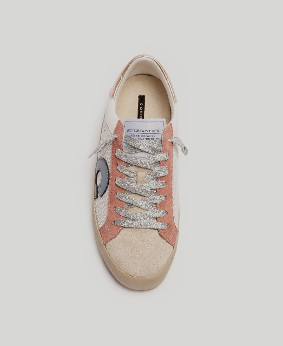 Basket Corina Rose & bleu