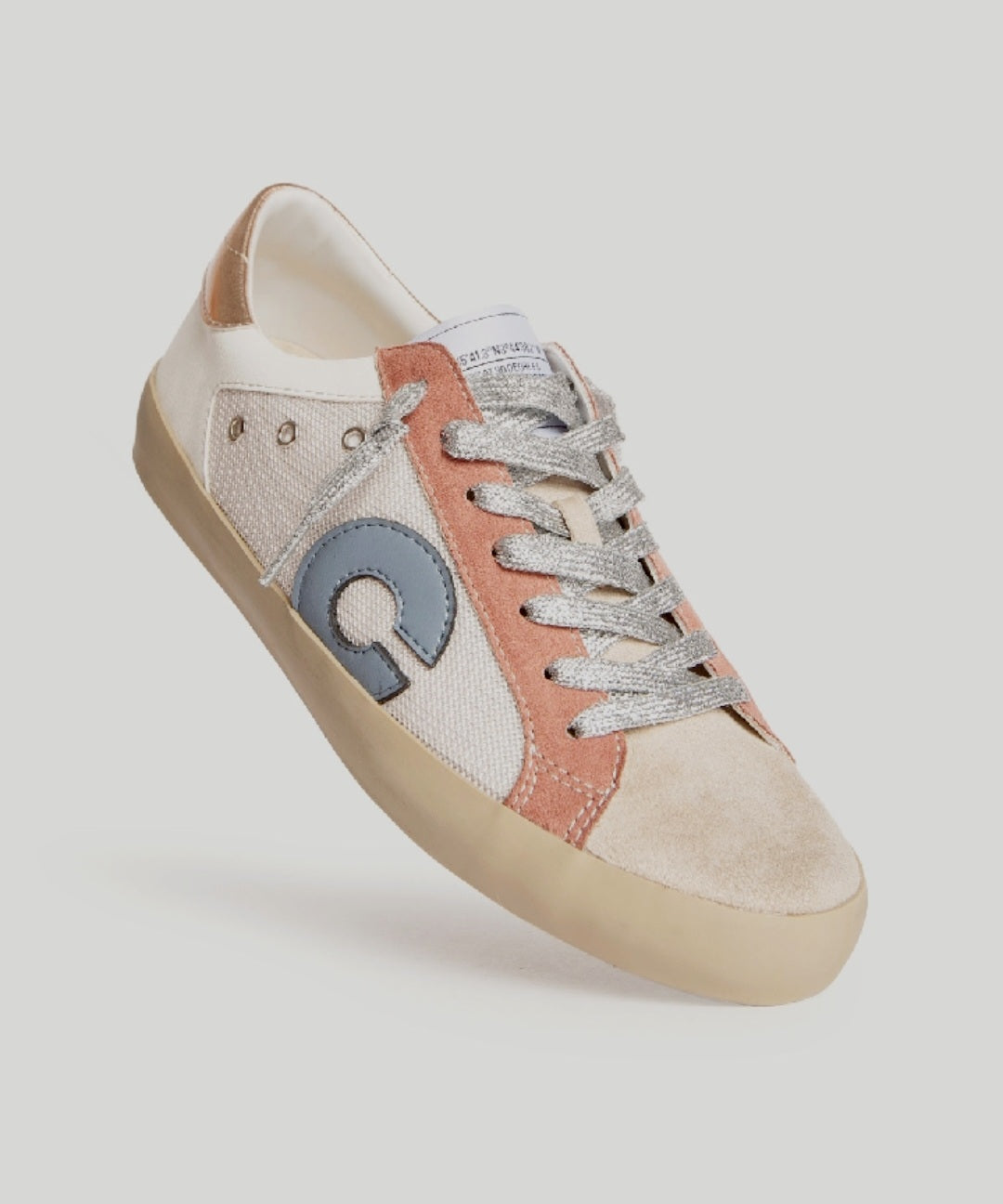 Basket Corina Rose & bleu