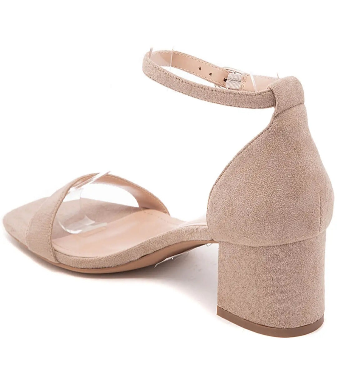 Sandales petit talon Beige