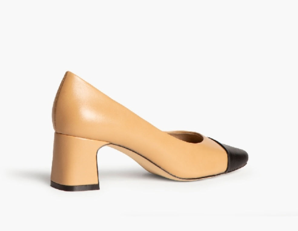 Escarpins Corina Beige & Noir