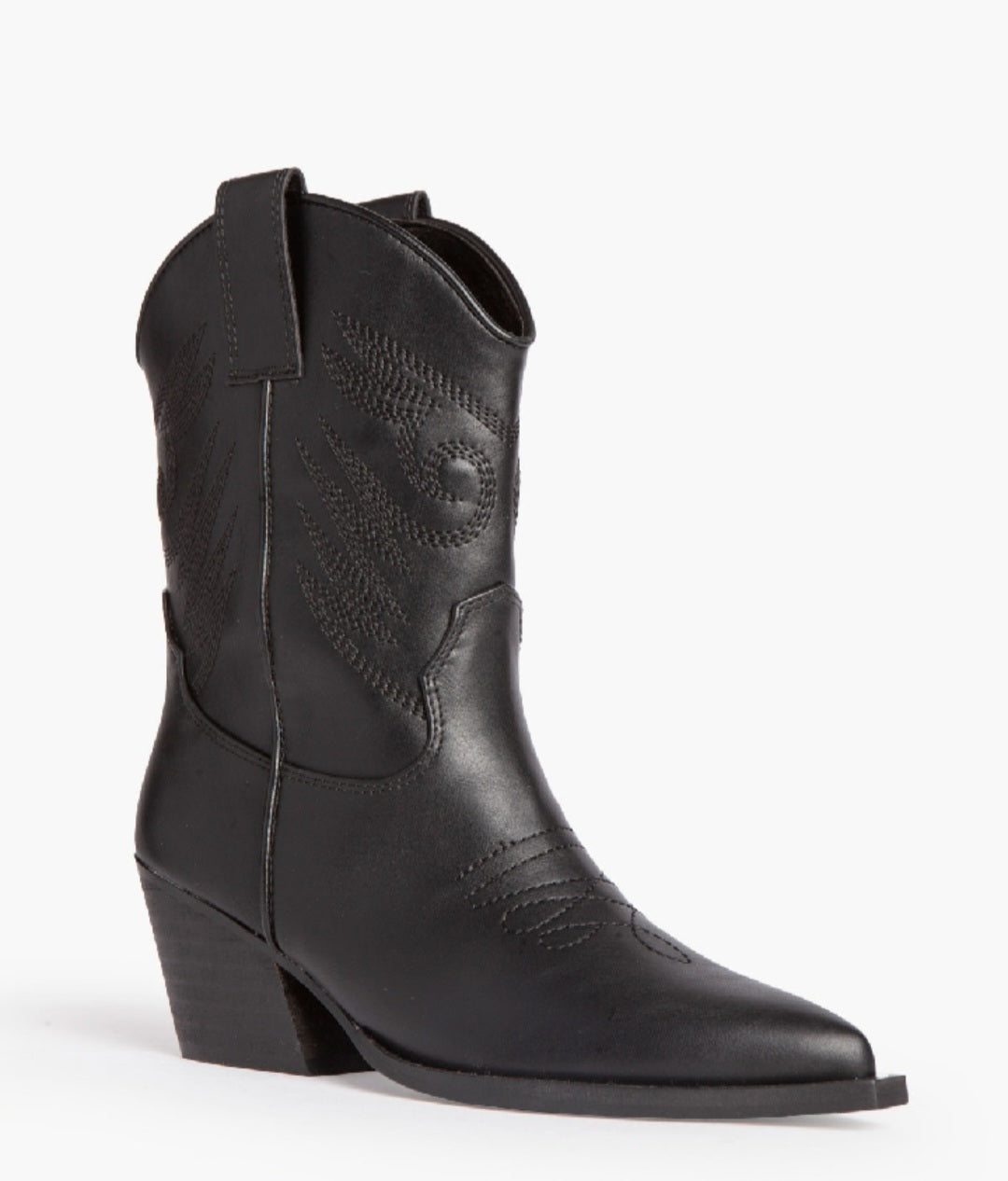 Corina Black Cowboy Boots
