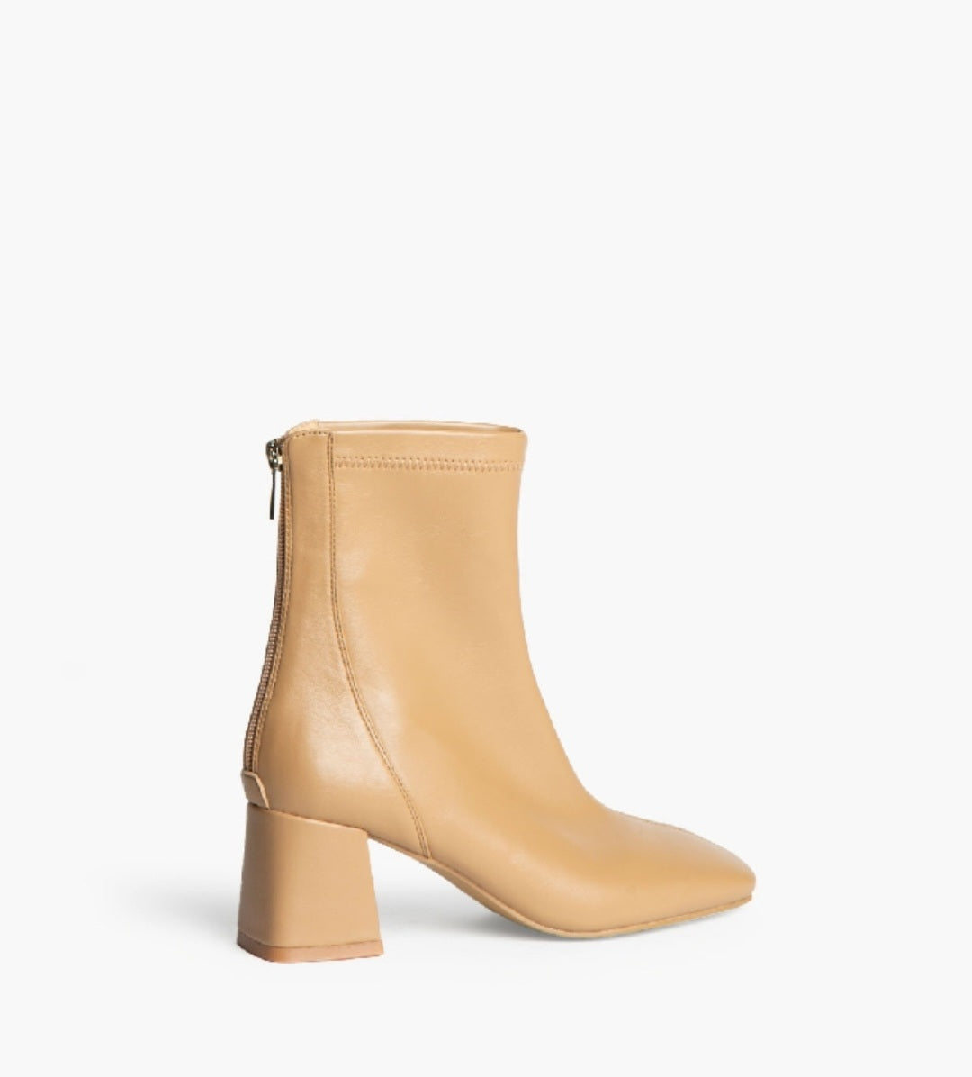 Corina low heel ankle boots Beige