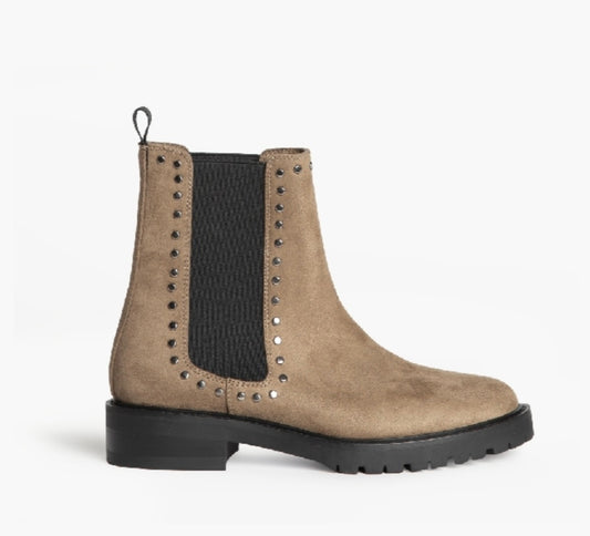 Corina Taupe Chelsea Boots