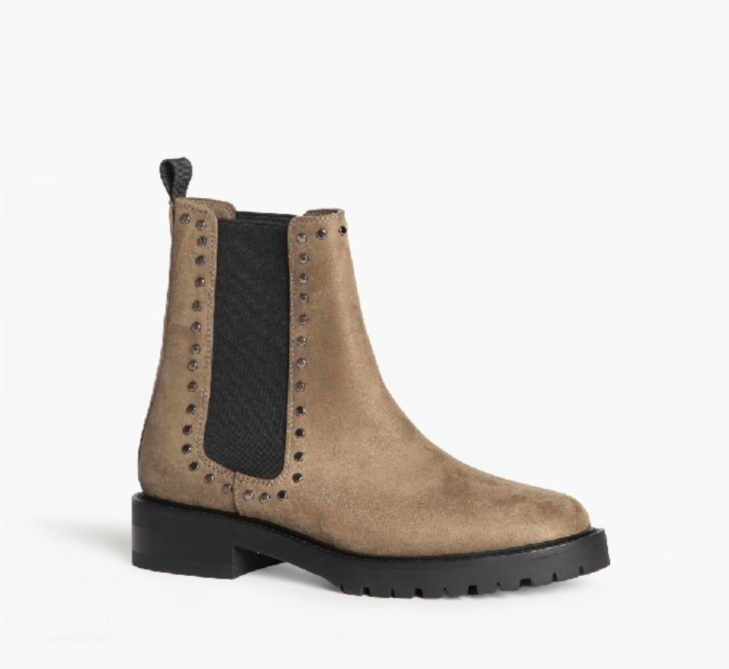 Corina Taupe Chelsea Boots