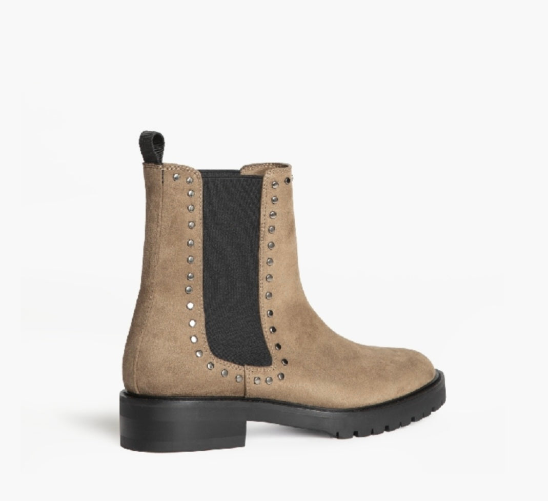 Corina Taupe Chelsea Boots