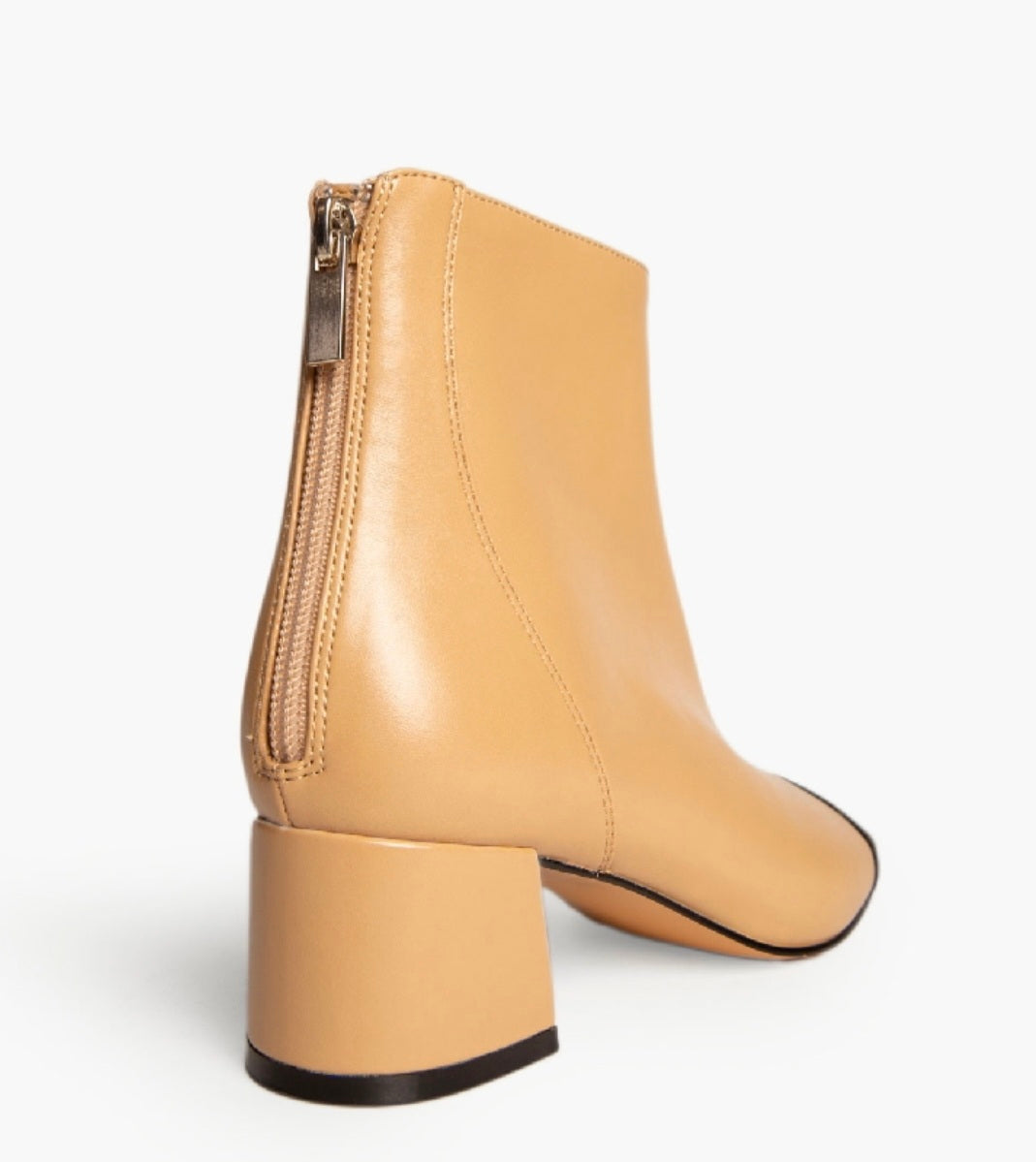 Bottines bicolore Corina Beige