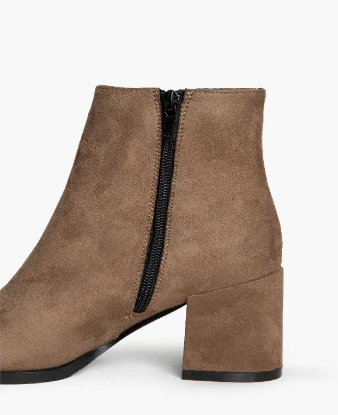 Corina Taupe Suede Ankle Boots