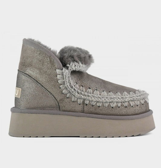 Mou mini eskimo platform boots Gray 