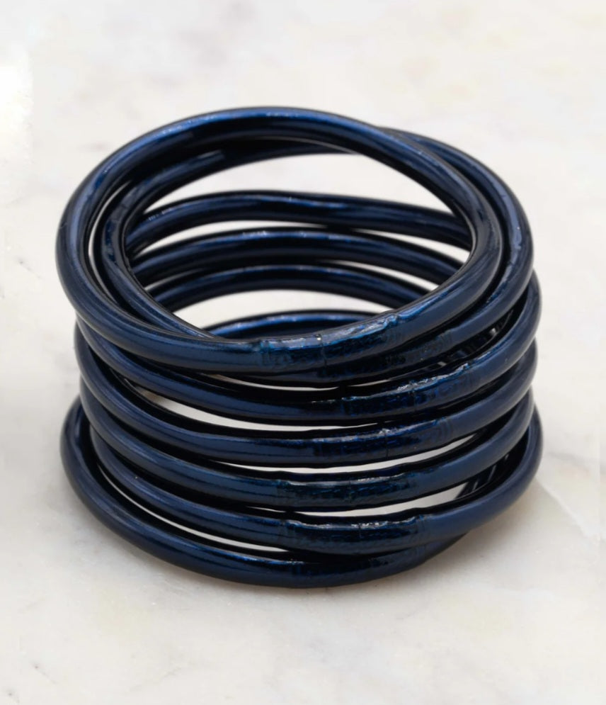 Jonc classique Bleu nuit