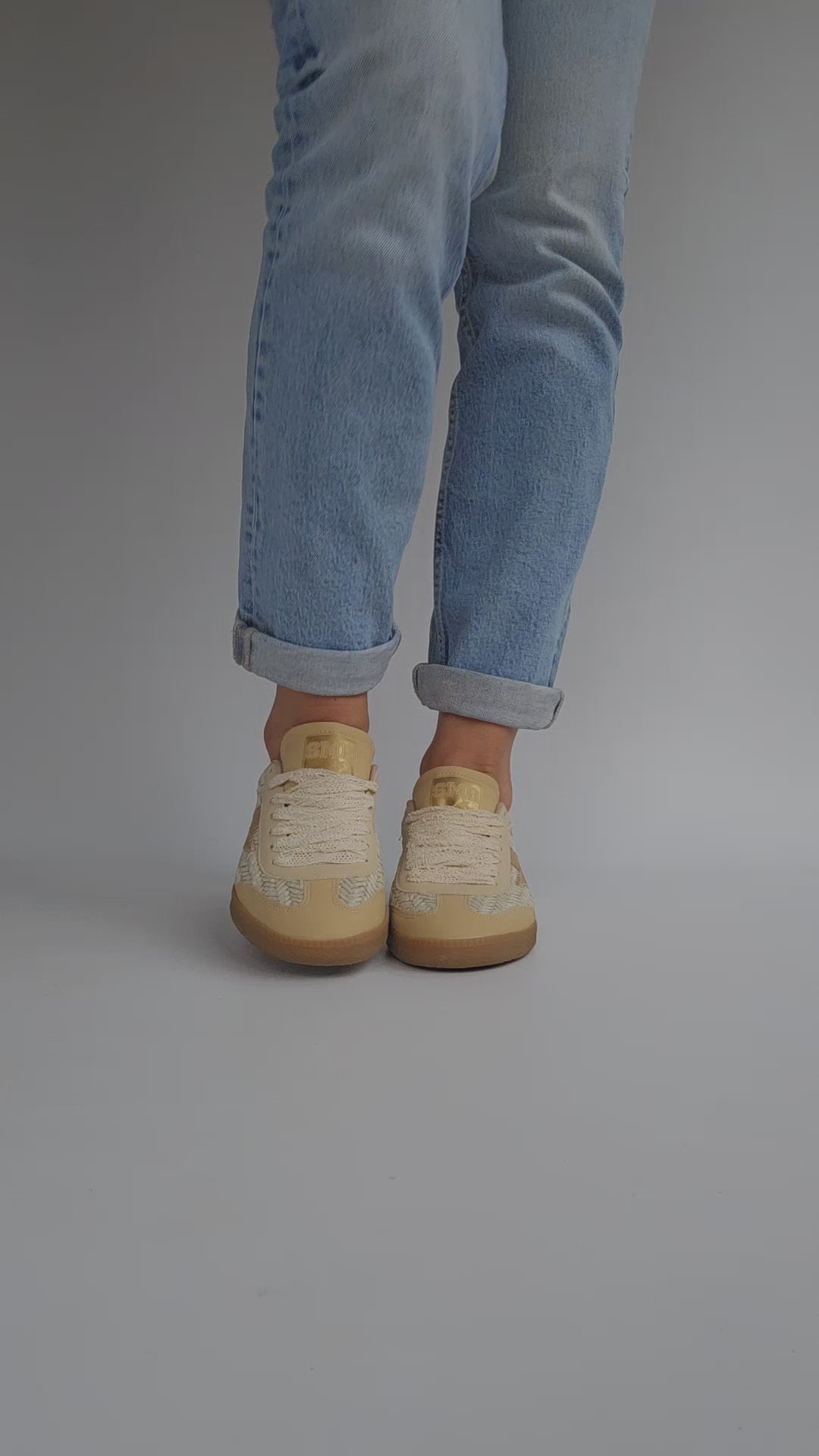 Baskets Semerdjian Emiliy D507 Raphia Beige