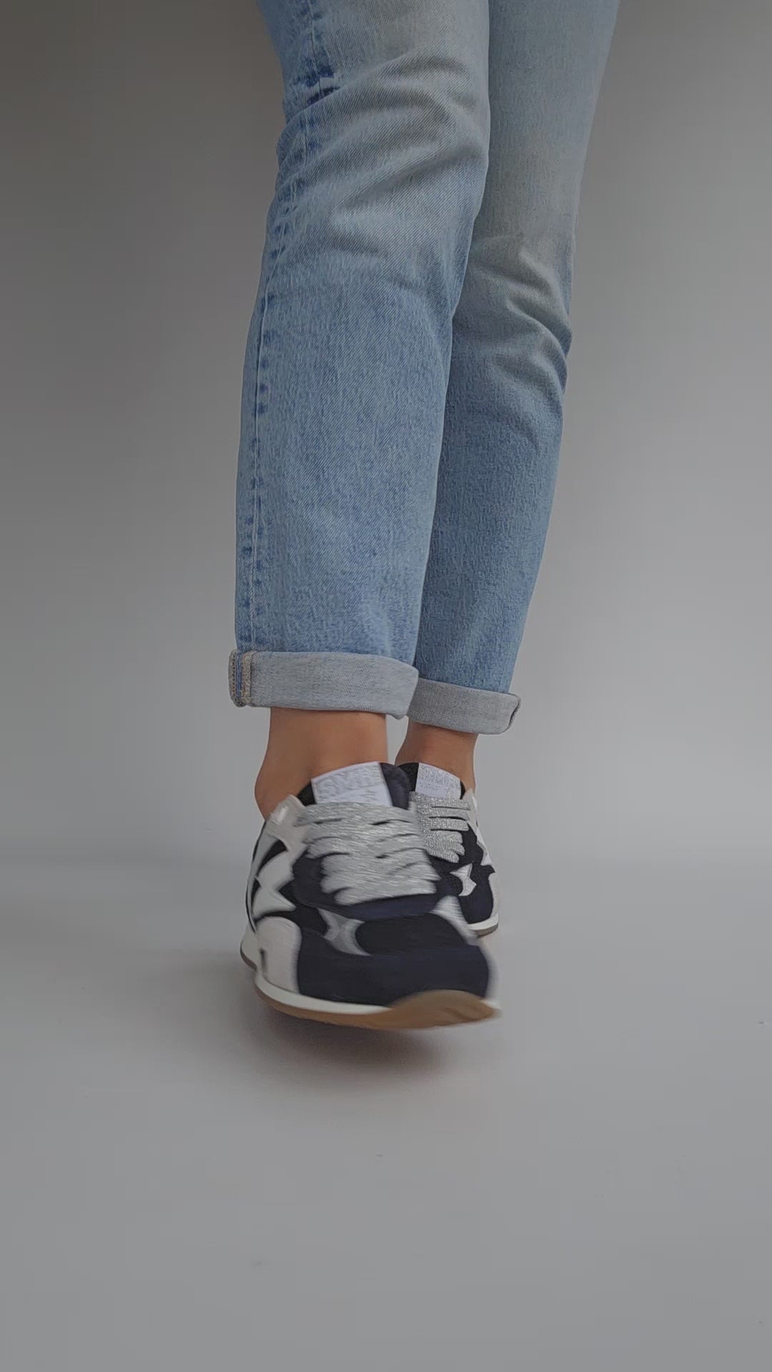 Baskets Semerdjian Greta D404 Bleu marine