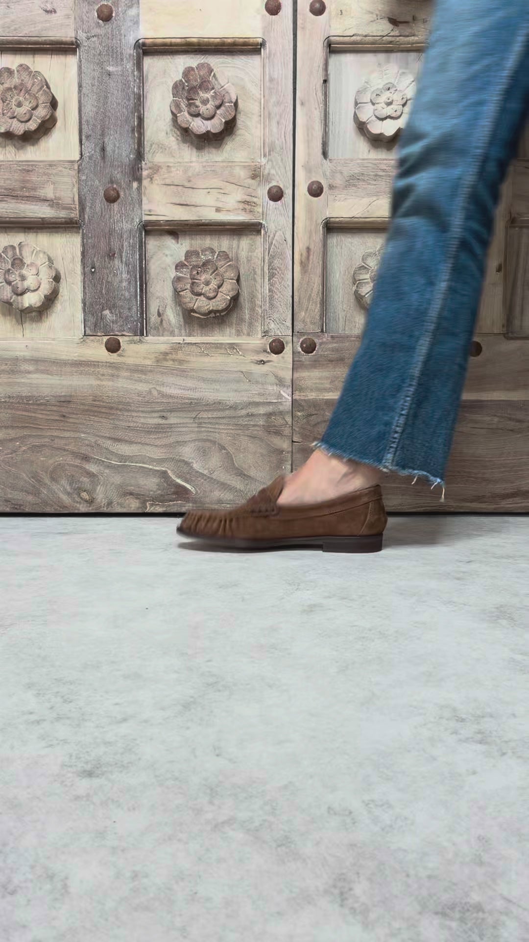 Mocassins femme Semerdjian CAMOSCIO – Camel