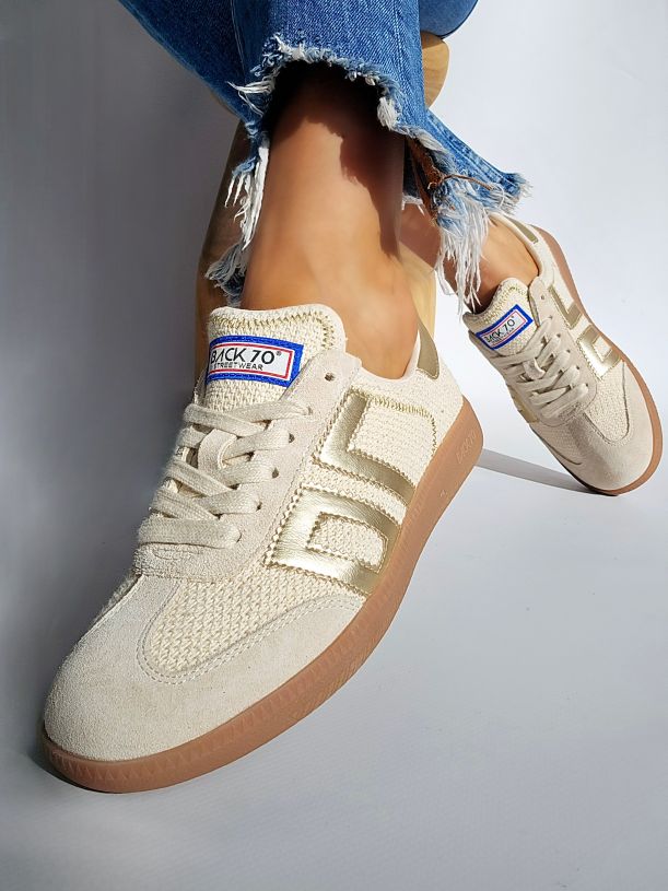 Baskets Back70 tweed Gold