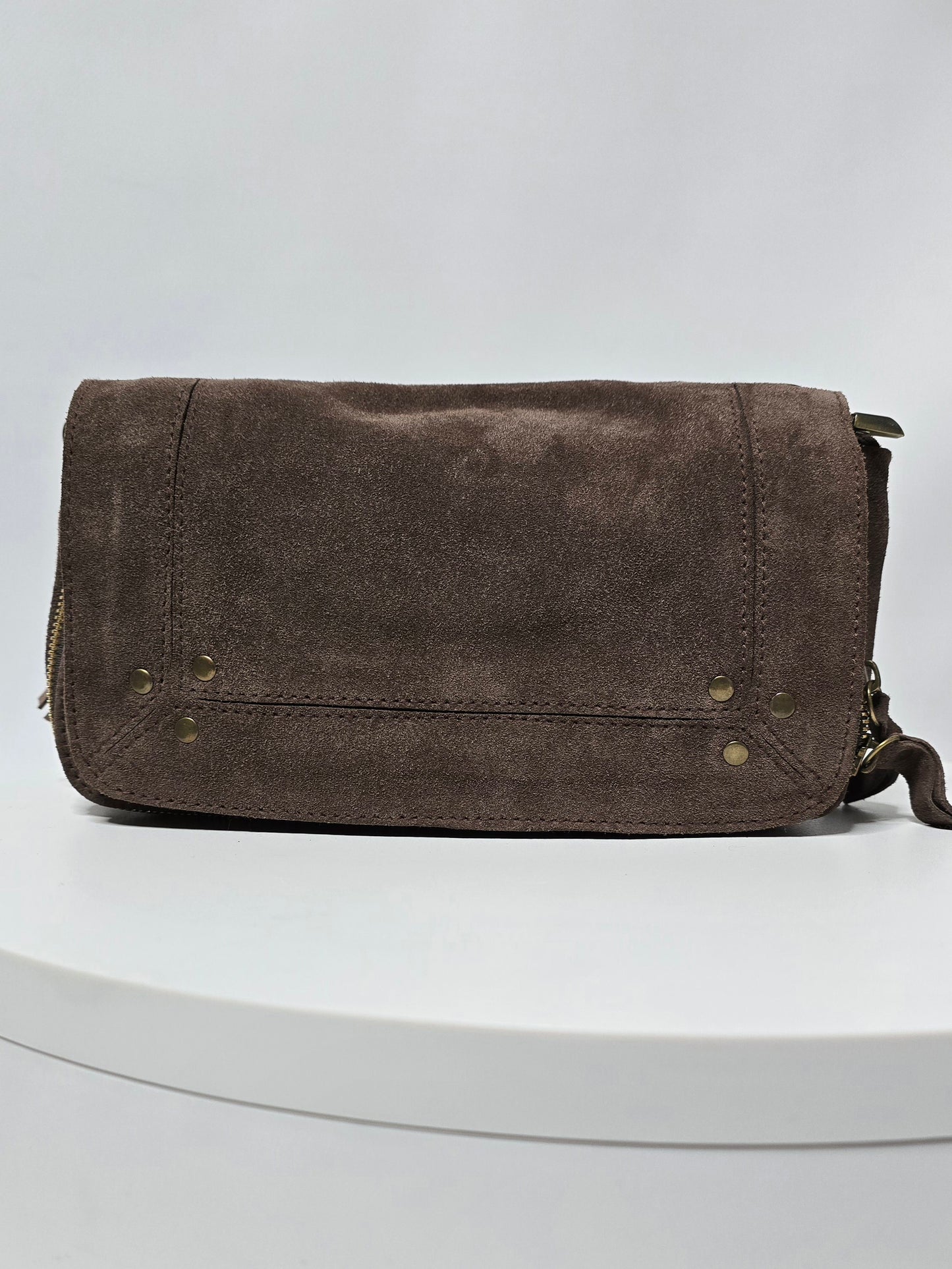 Sac grand Jérôme 3 compartiments Chocolat