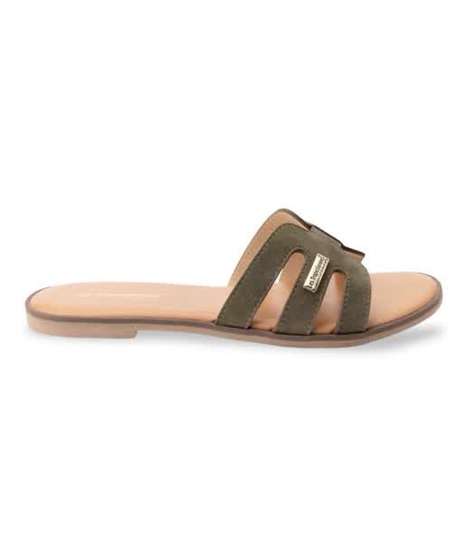Mules Les Tropeziennes DAMIA Kaki