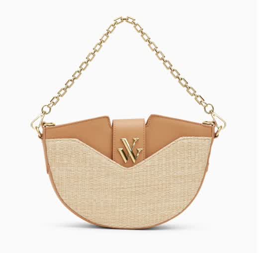 Sac demi-lune Johanna Vanessa Wu Camel