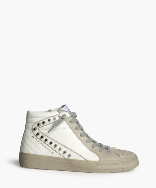Baskets montantes Corina Blanc