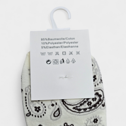 Chaussettes foulards Beige