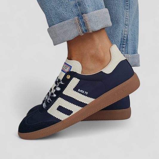 Baskets Back70 cloud - nylon Bleu marine