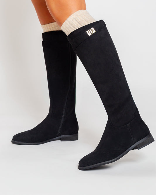 Bottes cavalière Noir