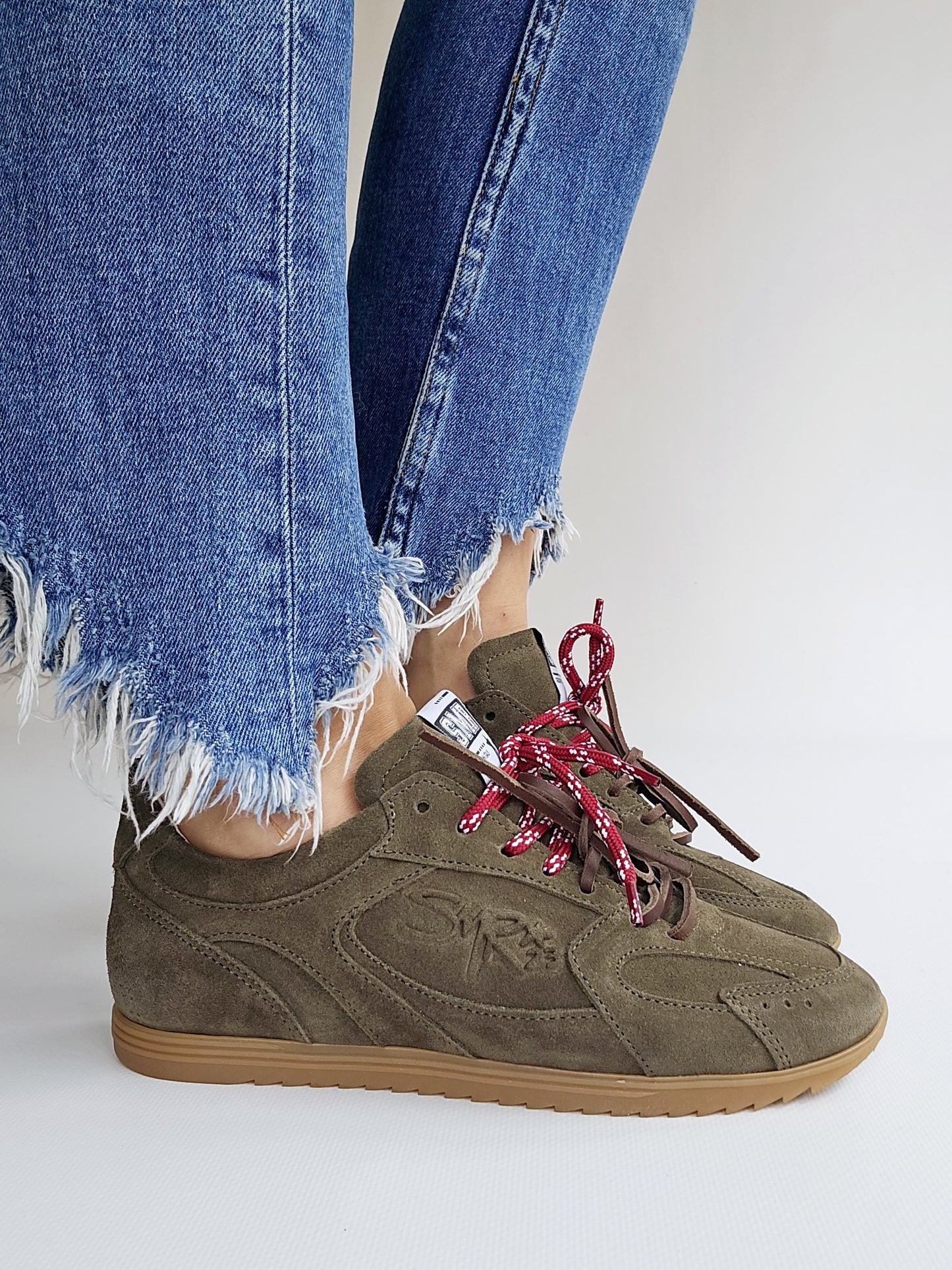 Baskets Semerdjian Billie C732 Kaki