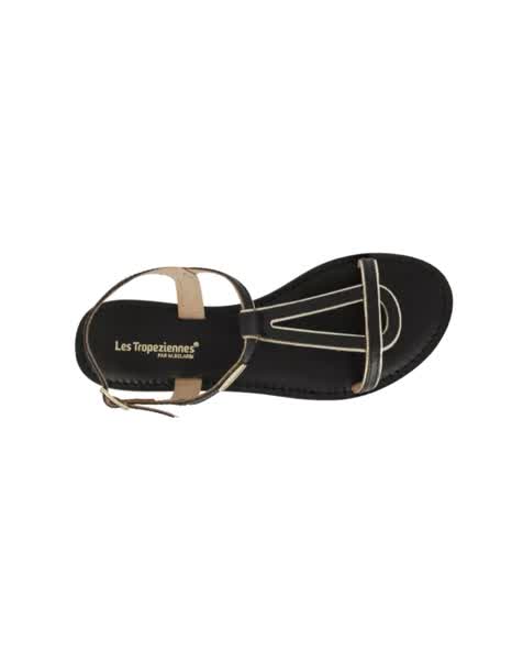 Sandales Les Tropeziennes HAMATRIO Noir