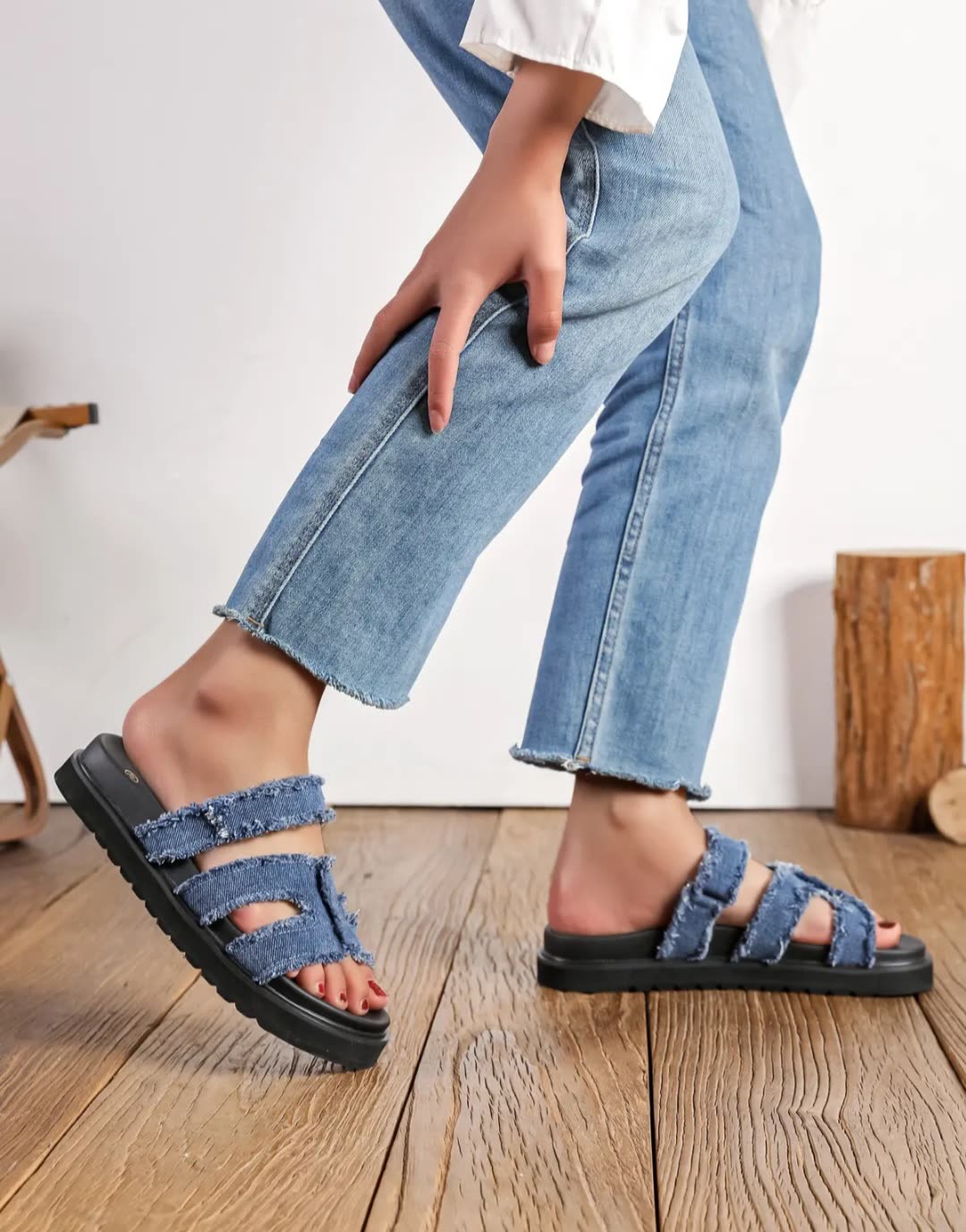 Mules à scratch H Jean