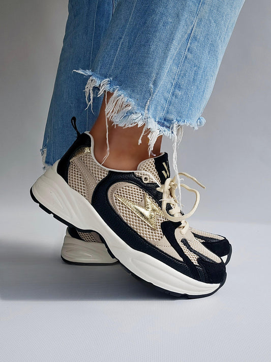 Baskets Vanessa Wu Siloé Noir