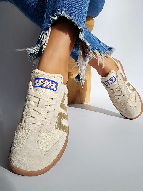 Baskets Back70 tweed Gold