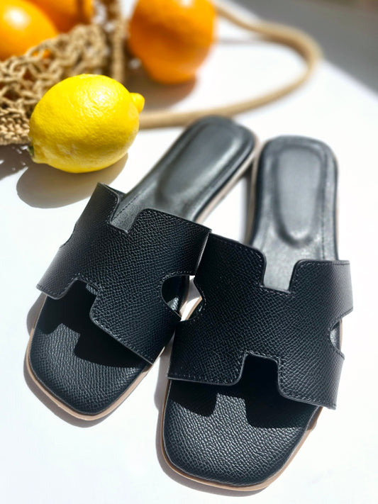 Mules H Noir