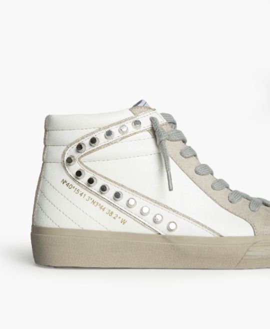 Baskets montantes Corina Blanc