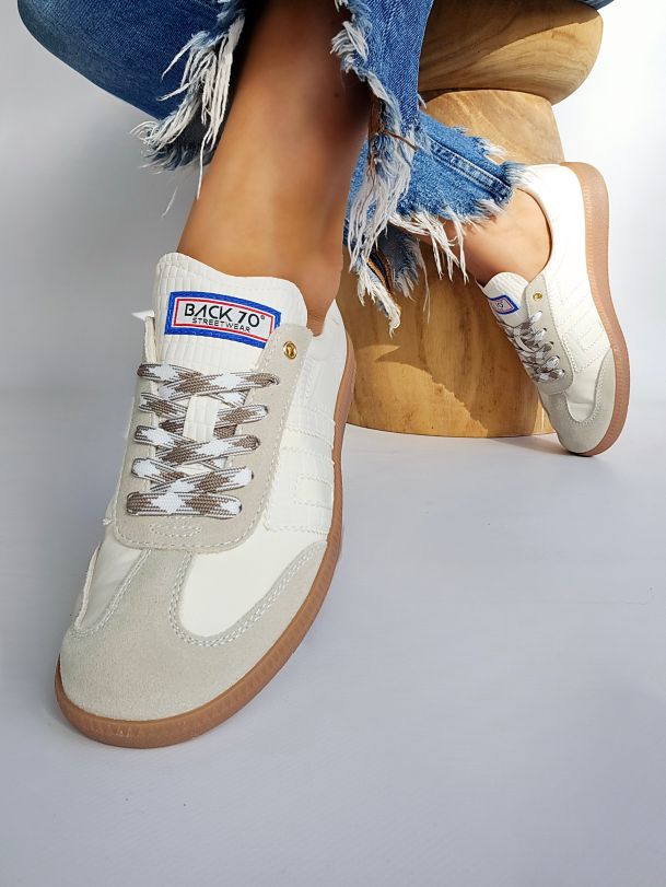 Baskets Back70 cloud Blanc
