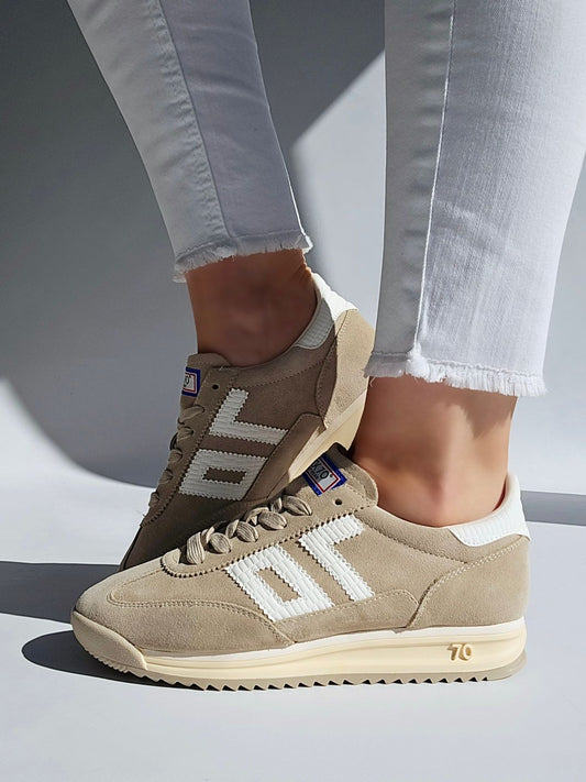 Baskets Back70 BARKLEY Taupe