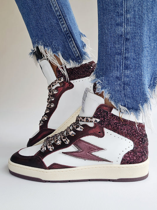 Baskets Semerdjian Robin C294 Bordeaux