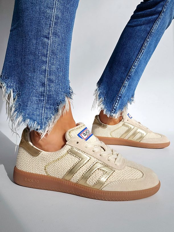 Baskets Back70 tweed Gold