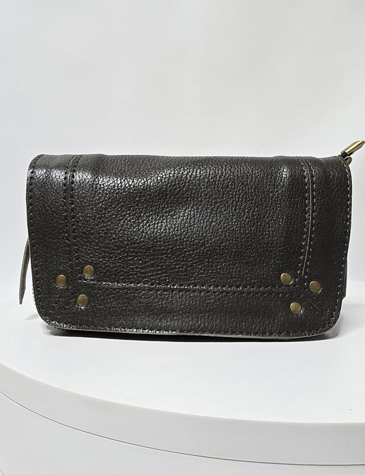 Sac Jérôme petit modèle grainé Chocolat