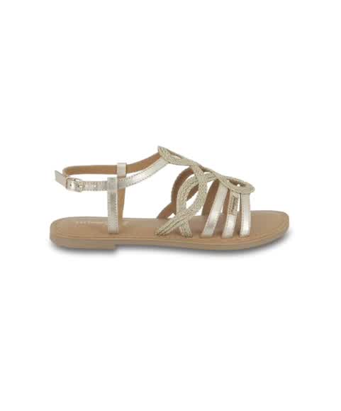 Sandales Les Tropeziennes CHERIE Doré