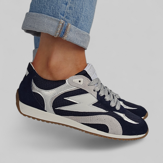 Baskets Semerdjian Greta D404 Bleu marine