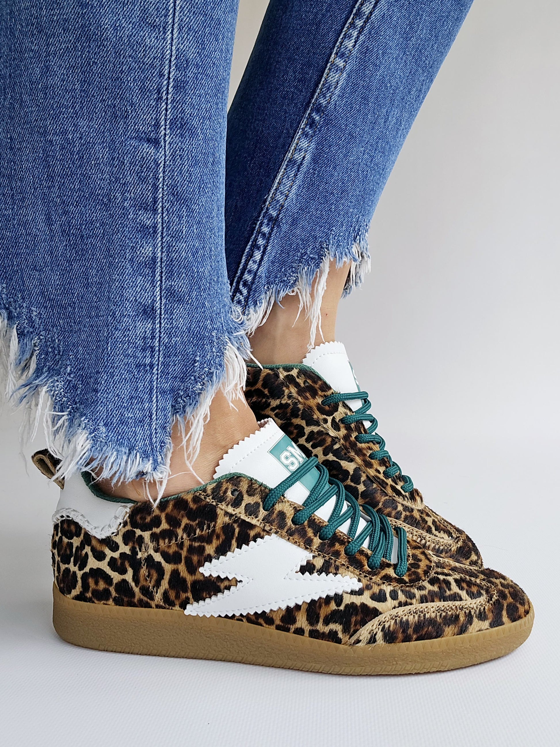 Basket Semerdjian Ashley C399 Léopard