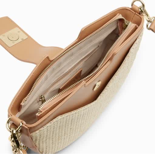 Sac demi-lune Johanna Vanessa Wu Camel