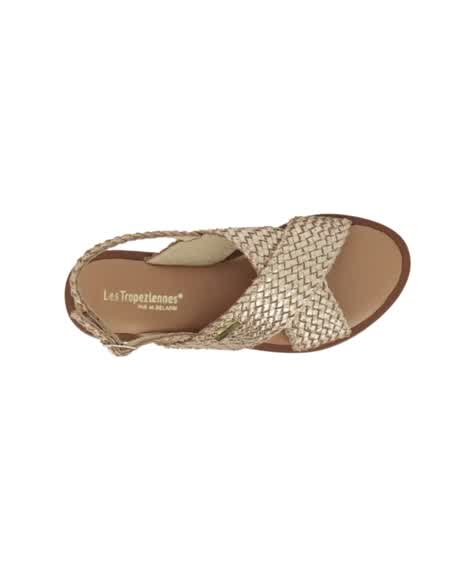 Sandales Les Tropeziennes DOA Gold