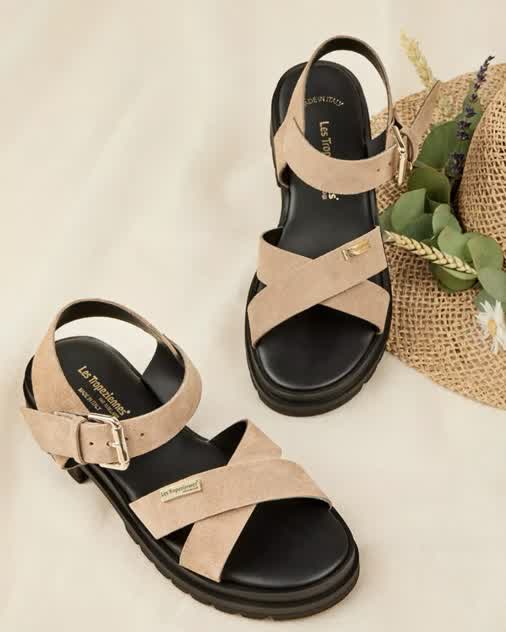 Sandales Les Tropeziennes THIASUED Taupe