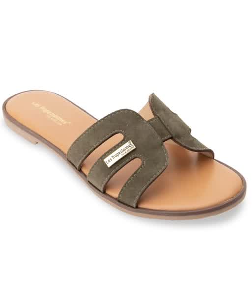 Mules Les Tropeziennes DAMIA Kaki
