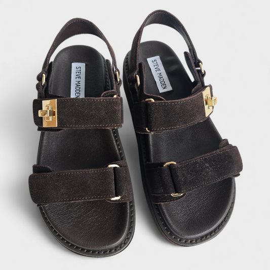 Sandales plateforme Bigmona – Steve Madden – Chocolat