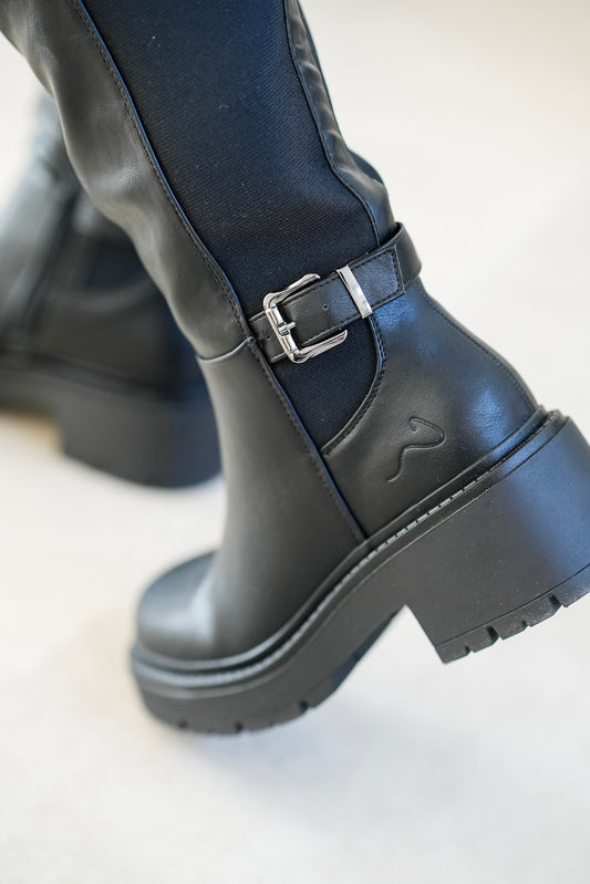 Bottes ORLÉNA mollets XL - Noir