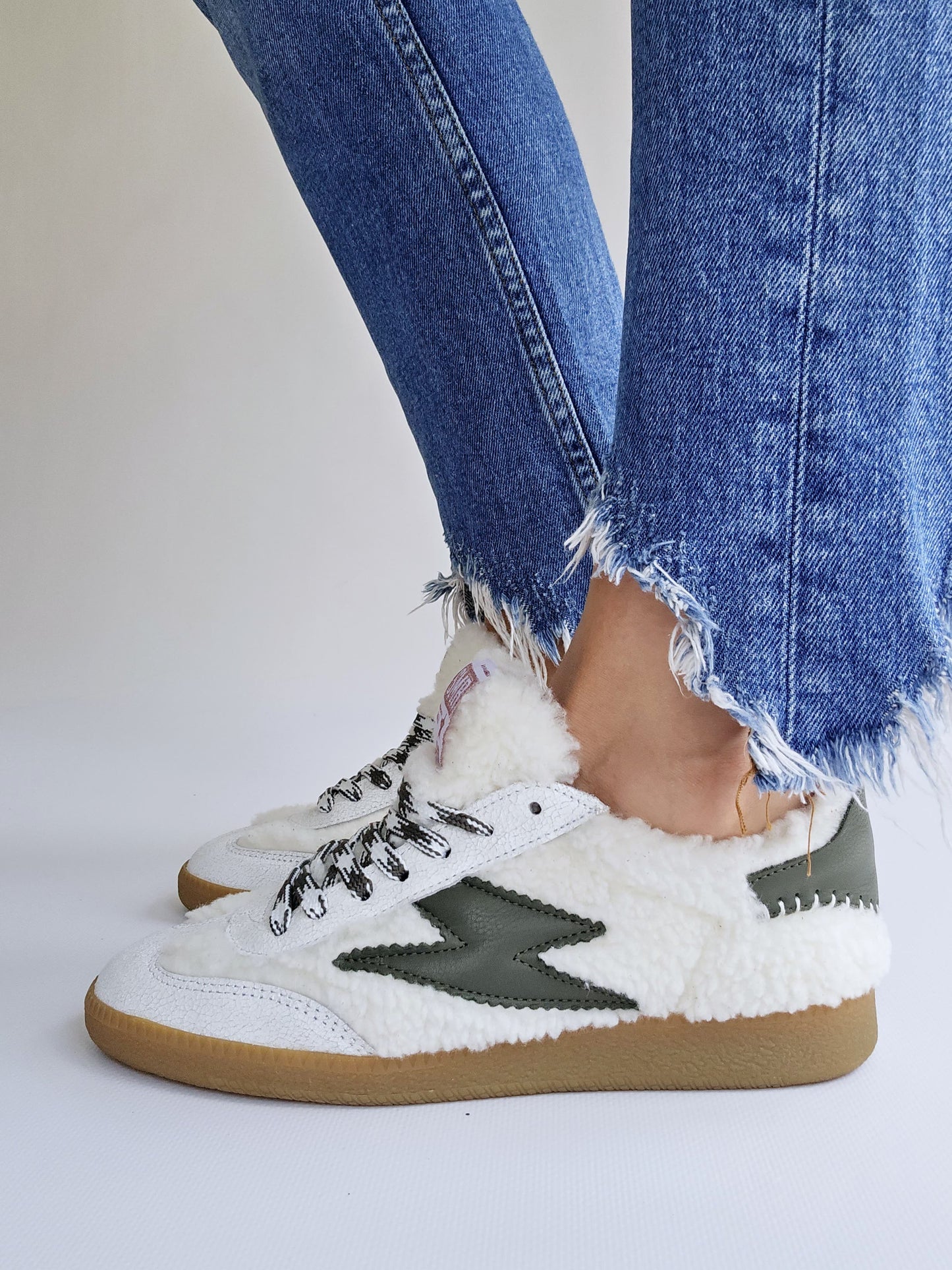 Baskets Semerdjian Hailey C546 Kaki